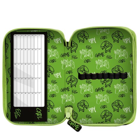 Piórnik 2zamki Gamr PASO PP25GC-P022BW