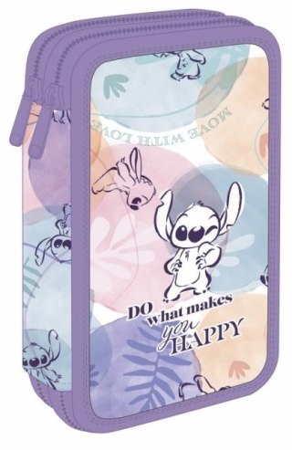 Piórnik 2zamki z wyposażeniem Jumper 2 stitch pastel CoolPack PATIO F066885
