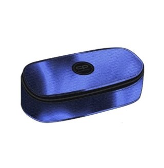 Piórnik saszetka owalna 1 zamek 1 klapka Campus Lazuryt Coolpack PATIO F062895