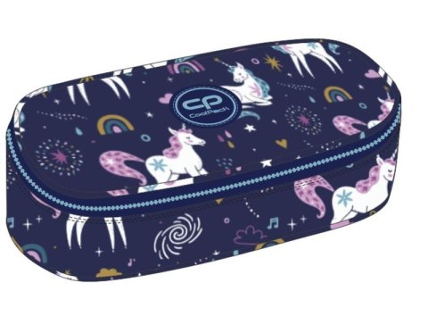 Piórnik saszetka owalna 1 zamek 1 klapka Campus Unicorn Coolpack PATIO F062935