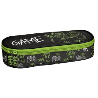 Piórnik saszetka owalna 1zamek 1klapka Game PASO PP25GC-013