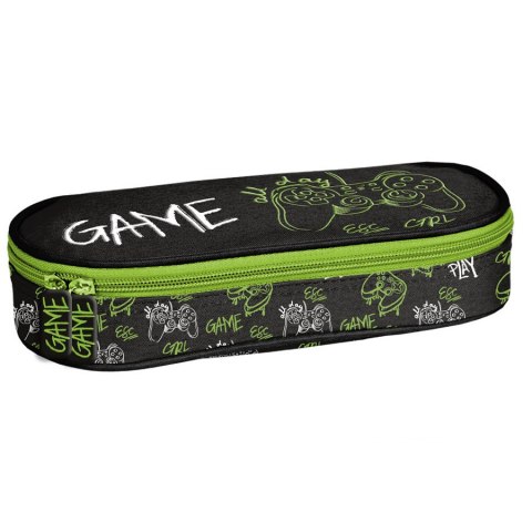 Piórnik saszetka owalna 1zamek 1klapka Game PASO PP25GC-013