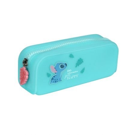Piórnik silikonowy 1 zamek Stitch pastelowy miętowy CoolPack PATIO 80891 PTR