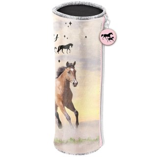 Piórnik tuba 1zamek Konie PASO PP25HA-003