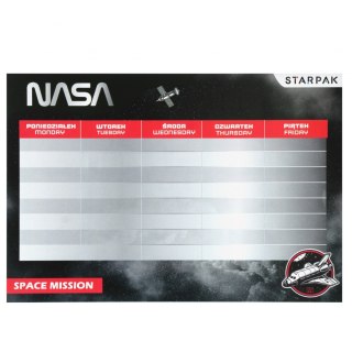 Plan lekcji z tabliczką mnożenia A5 NASA2 STARPAK 560064