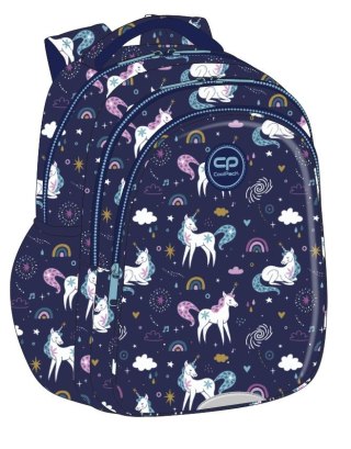 Plecak 28x38x19 cm 1 zamek 4 kieszenie Jerry Unicorn Coolpack PATIO F029935