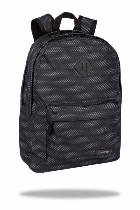 Plecak 32x43x18 cm 1 zamek 2 kieszenie Scout Obsydian Coolpack PATIO F096896