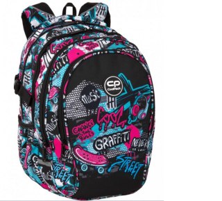 Plecak 32x46x17 2zamki 4kieszenie Factor Graffiti CoolPack PATIO 65928