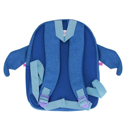 Plecak Stitch granatowy 2zamki 25x30x10 2100005126