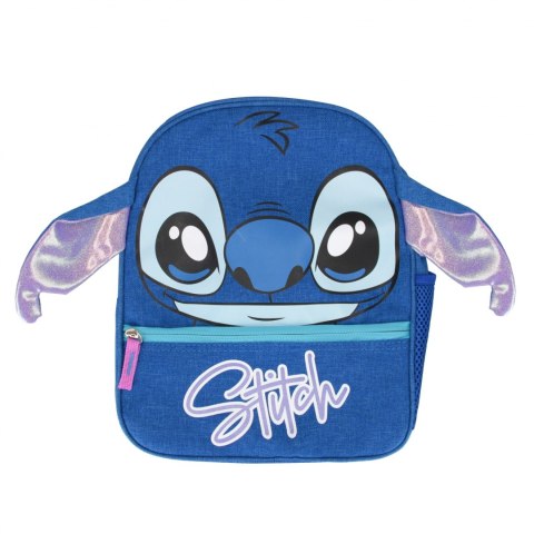 Plecak Stitch granatowy 2zamki 25x30x10 2100005126