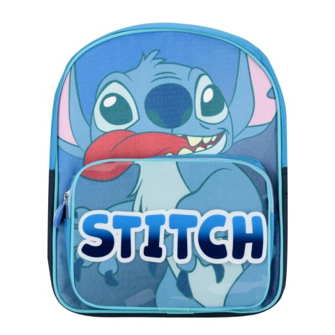 Plecak Stitch niebieski 2zamki 25x30x12 2100005104