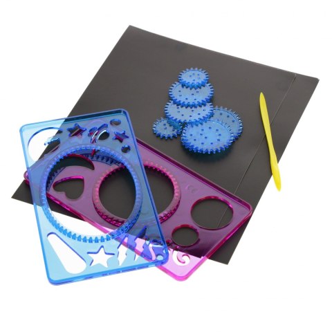 Szablon kreślarski Spirograf MEGA CREATIVE 569773