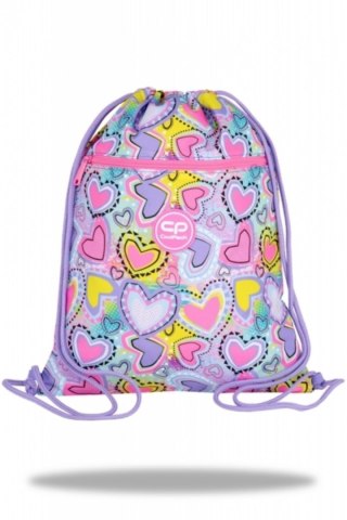 Worek na buty Vert pastel Heart CoolPack PATIO F070832
