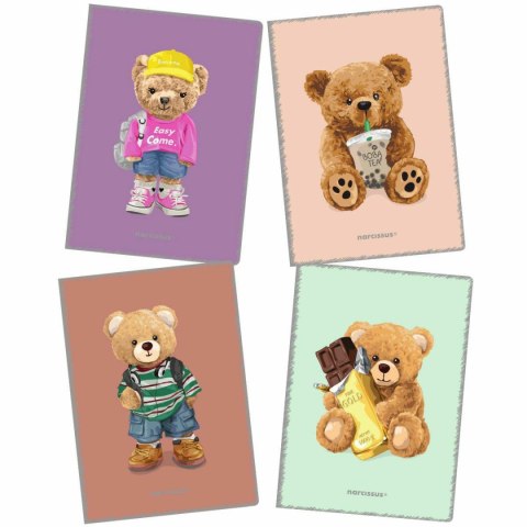 ZESZYT A4/60K KRAT OPR PP 80G TEDDIES FOL A 4