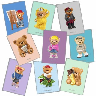 ZESZYT A5/60K KRAT OPR PP 80G TEDDIES FOL A 9