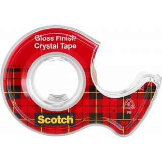 6-1975 Scotch? Cristal Clear - 19mmx7.5m na podajniku 3M SCOTCH