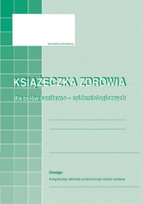 Druk Pracownicza Książka Zdrowia A6 MICHALCZYK&PROKOP 530-5