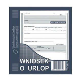 Druk Wniosek o urlop MICHALCZYK&PROKOP 513-4