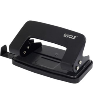 Dziurkacz EAGLE 709R CZARNY 8 KARTEK, ROZSTAW 80
