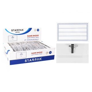 Identyfikator PP 57x90 A 50 STARPAK 134116