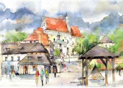 Kalendarz 13 planszowy A3 Miasta Polski LUCRUM RW05
