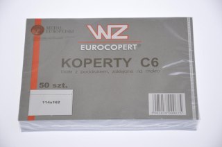 Koperta C6 nie klejona biała WZ F50