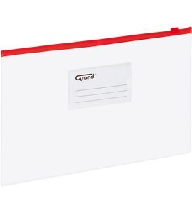 Koperta strunowa A4 GRAND EC009B czerwona PP