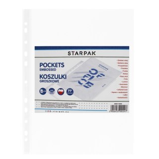 Koszulka PP A4 groszkowa 40mic 100szt. STARPAK 130539