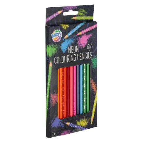Kredki ołówkowe 12kol Neon 46232 BMG