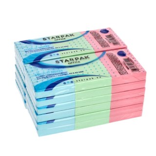 Notes samoprzylepny 50x40/100k pastel op3szt. A 12 STARPAK 139073