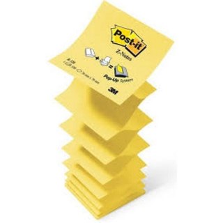 Notes samoprzylepny 76x76 mm 100 kartek żółty Post-in 3M R-330