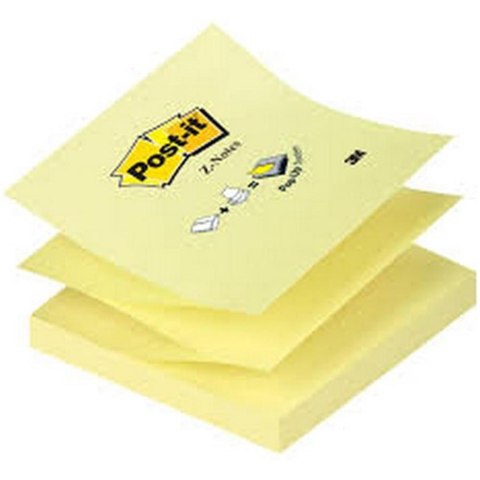 Notes samoprzylepny 76x76 mm 100 kartek żółty Post-in 3M R-330
