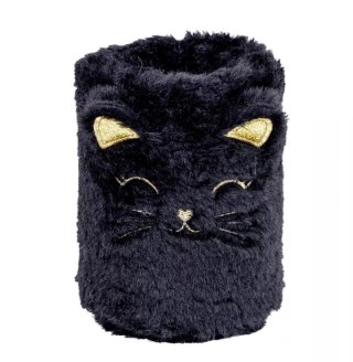 Piórnik na biurko pluszowy Fluffy Kitty Black ASTRA 411025002