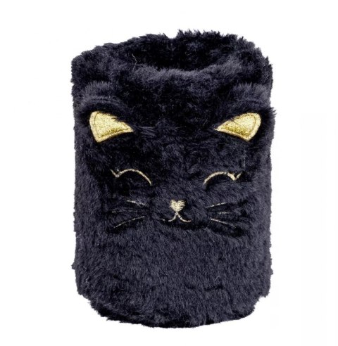 Piórnik na biurko pluszowy Fluffy Kitty Black ASTRA 411025002