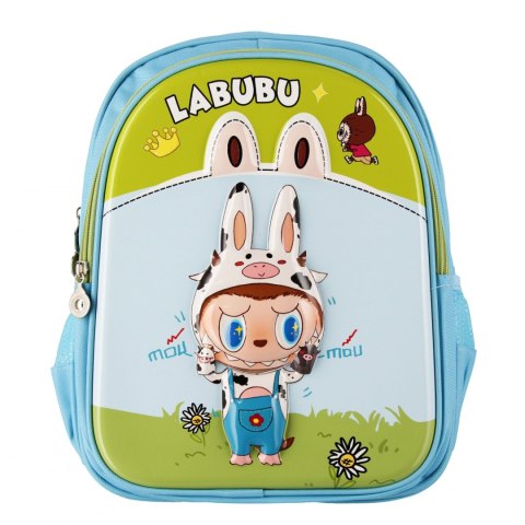 Plecak Labubu 26x36x11 2zamki 2kieszenie 3D