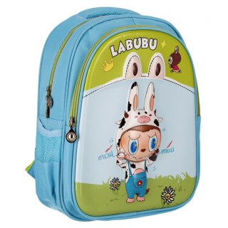 Plecak Labubu 26x36x11 2zamki 2kieszenie 3D
