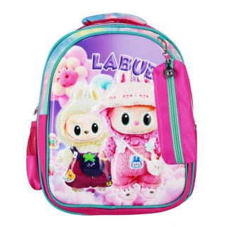 Plecak Labubu 26x37x12 2zamki 2kieszenie 2mix 3D 333578