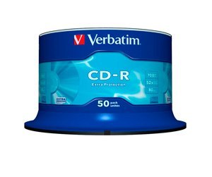 Płyty CD-R 700MB 52x Cake 50szt VERBATIM 433514