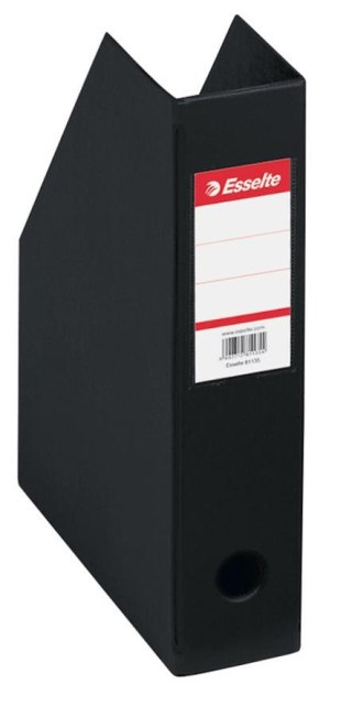 Pojemnik na czasopisma Vivida składany, czarny ESSELTE 56007
