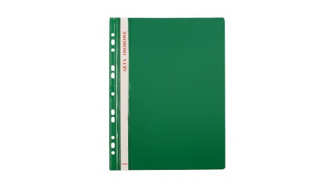 Skoroszyt zawieszany do akt osobowych A4 PVC zielony op. 10 BIURFOL ST-23-02