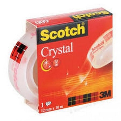Taśma klejąca 19mmx33mb Cristal Clear Tape 3M SCOTCH 600