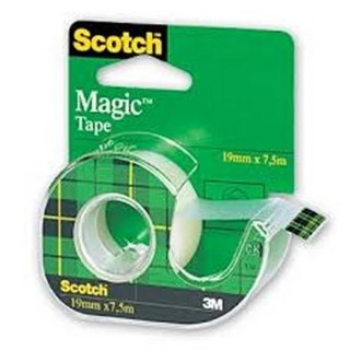 Taśma klejąca - 19mm x 7.6m na podajniku - Scotch Magic Tape