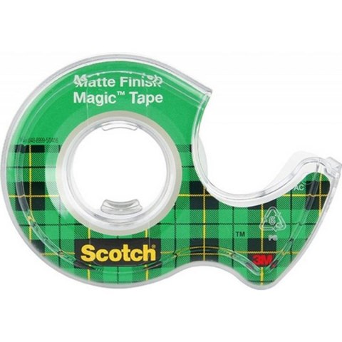 Taśma klejąca - 19mm x 7.6m na podajniku - Scotch Magic Tape