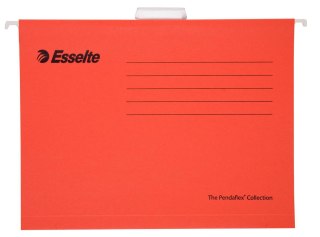 Teczki zawieszane Esselte A4, Pendflex standard, czerwony