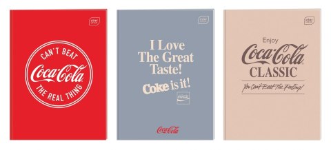 ZESZYT A4 60 kartek kratka 70 g COCA COLA Interdruk