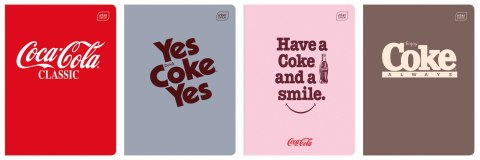 Zeszyt A5 60 kartek linia 70 g Coca Cola Interdruk
