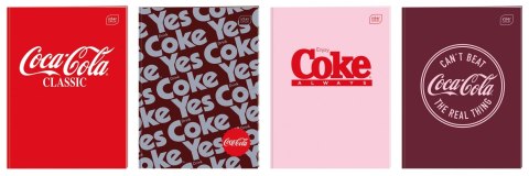 Zeszyt do słówek A6 32 kartki kratka 70 g Hybrid Coca Cola Interdruk