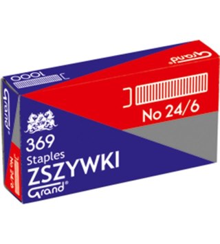 Zszywki GRAND 24/6 opak. 1000 szt.