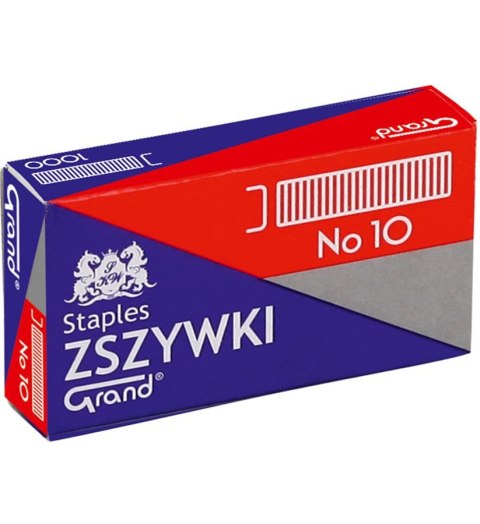 Zszywki GRAND No 10 opak. 1000 szt.