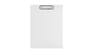 Deska A4 Clipboard PVC biały BIURFOL KH-01-10
